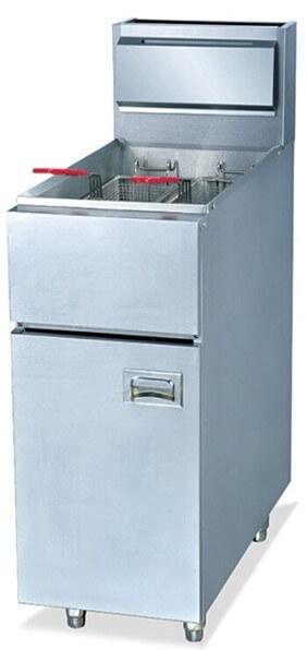 28LT GAS FLOOR STANDING FRYER INCLUDES BASKETS