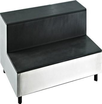 2 TIER WARM UNIT BLACK ALUMINIUM TOP