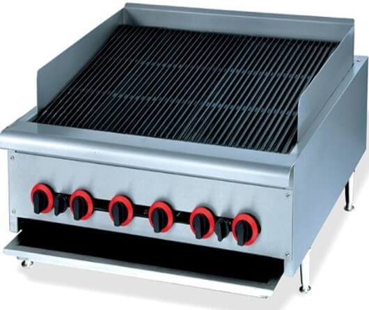 CHAR BROILER GAS  900MM COUNTER MODEL