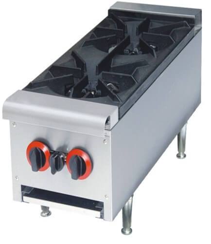 BOILING TABLE 2 BURNER FLOOR MODEL