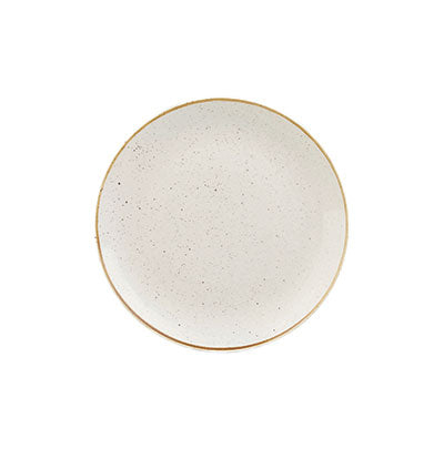 BARLEY WHITE - COUPE PLATE - 16.5CM (12)