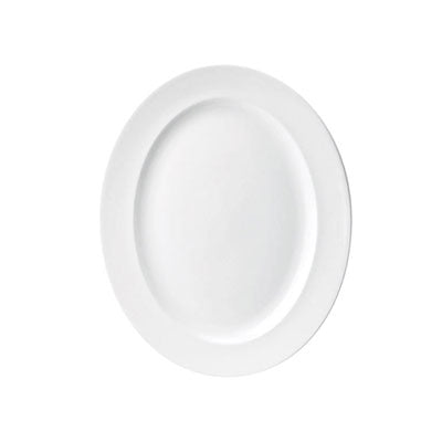 OVAL RIMMED DISH - 36CM (6)