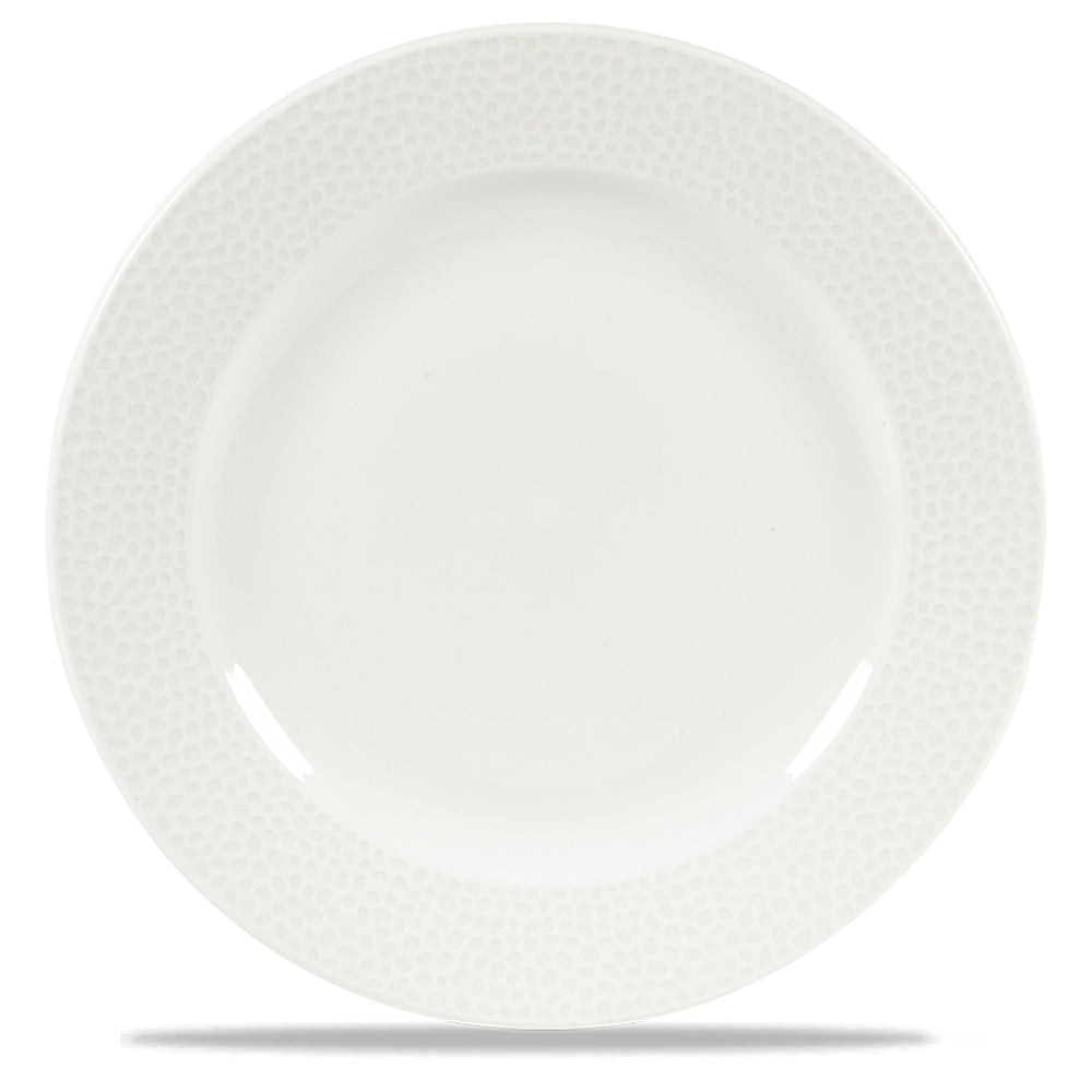 ISLA - WHITE - FOOTED PLATE 30.5CM (12)