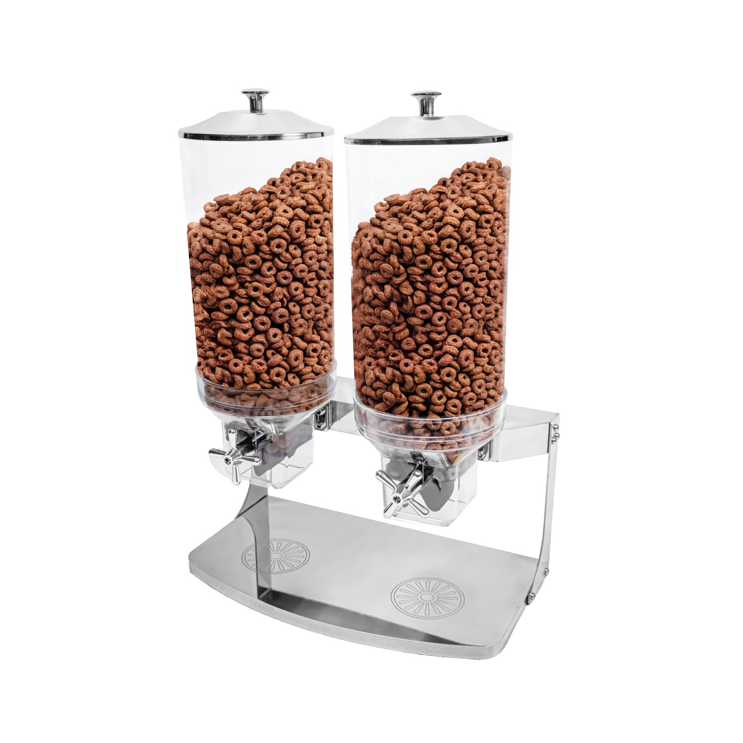 CEREAL DISPENSER DOUBLE CONTEMP 8LT X 2