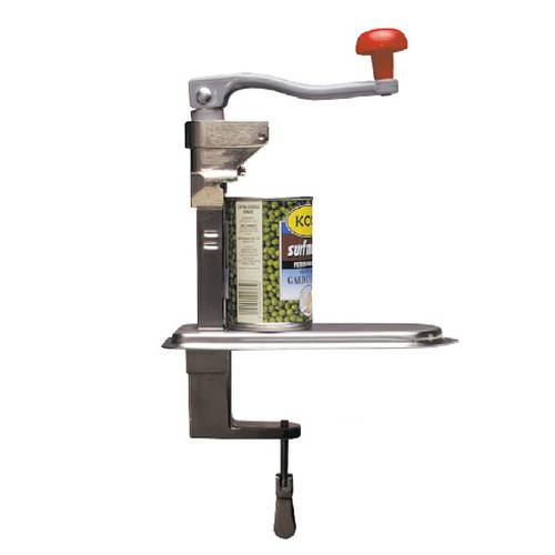 CAN OPENER WITH TABLE CLAMP