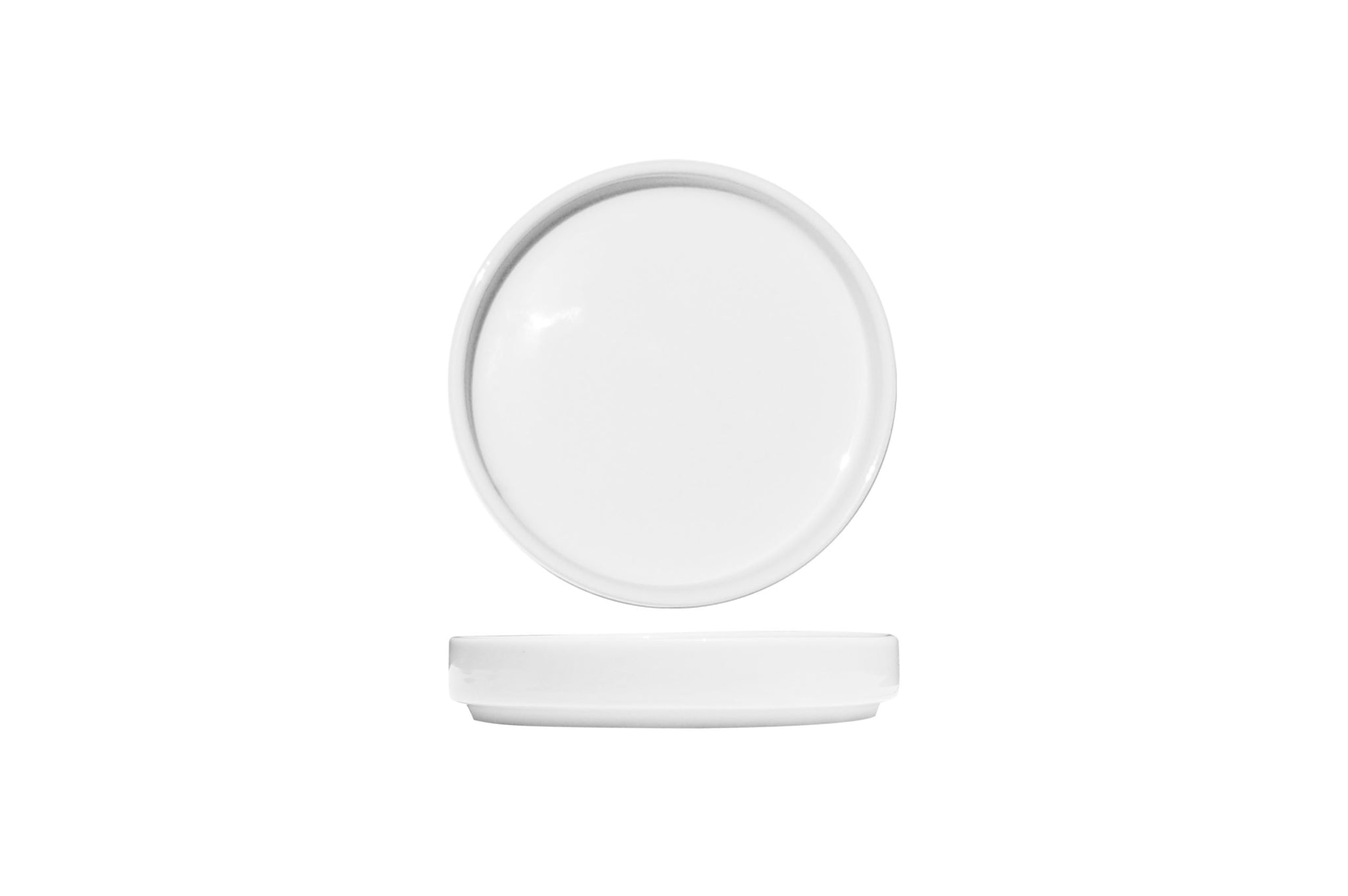 STUDIO - WHITE - FLAT BOWL - 11CM (24)