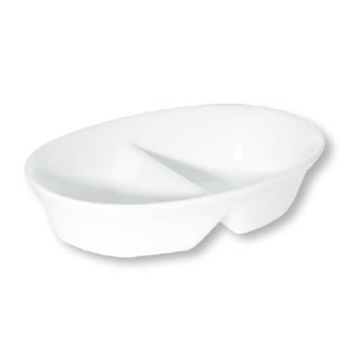 OVAL DIVIDED BOWL - 20CM (12)