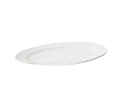 OVAL RIMMED PLATTER - 31CM (12)