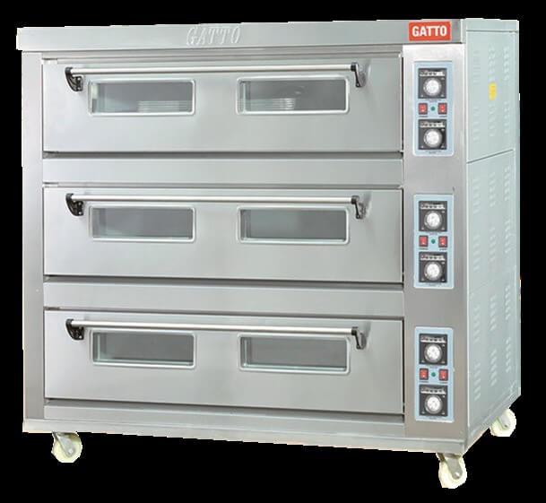 3 TRAY TRIPLE DECK C/W STEAM