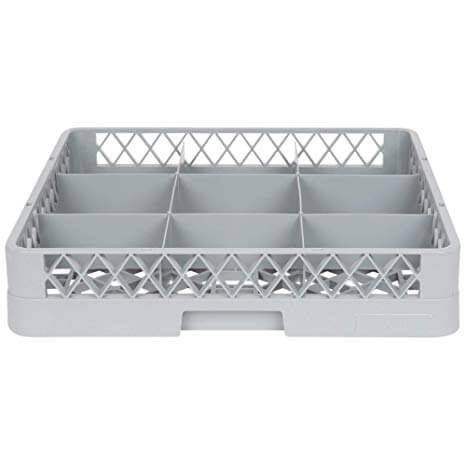 DISH RACK GLASS 9 COMPARTMENT