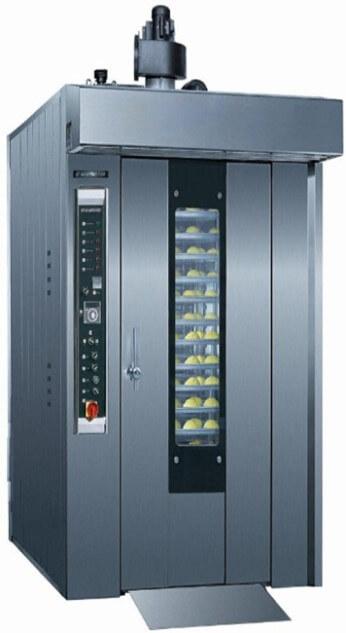 ROTARY OVEN C/W TROLLEY - 12 TRAY