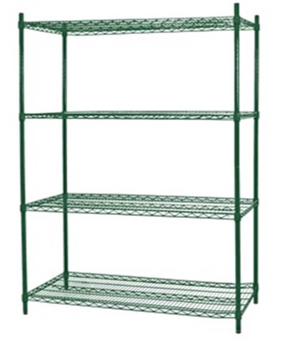 4 TIER EPOXY 900 X 450 SHELVING