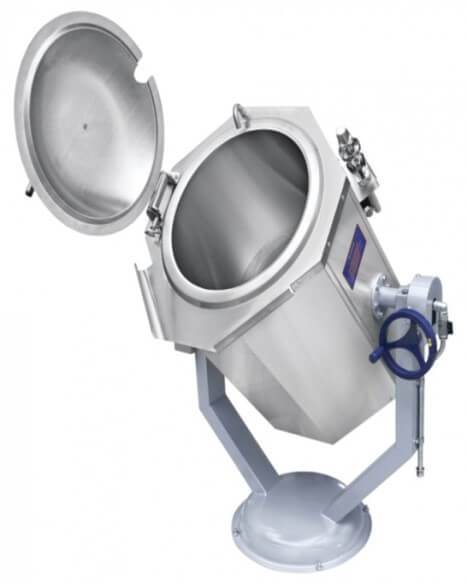 TILT PAN, INDIRECT BOILING PAN, 160LT,  MANUAL TILT NO MIXER