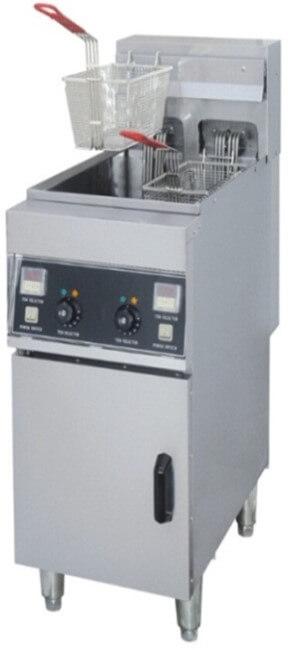 DEEP FRYER 1 TANK 2 BASKETS HIGH SPEED ELECTRIC FLOOR MODEL