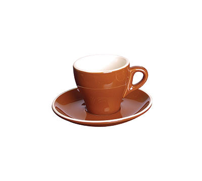 CAPPUCCINO CUP BROWN - 16CL (12)