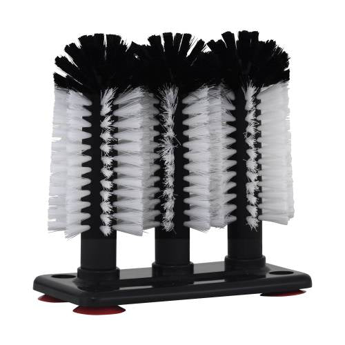 GLASS WASHER - MANUAL 3-HEAD - 200MM