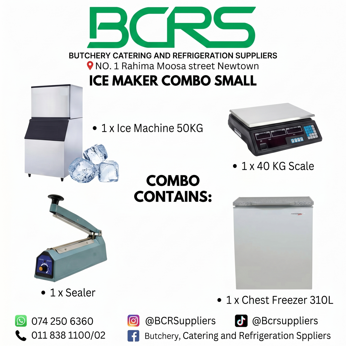 Ice Maker Combo Deal