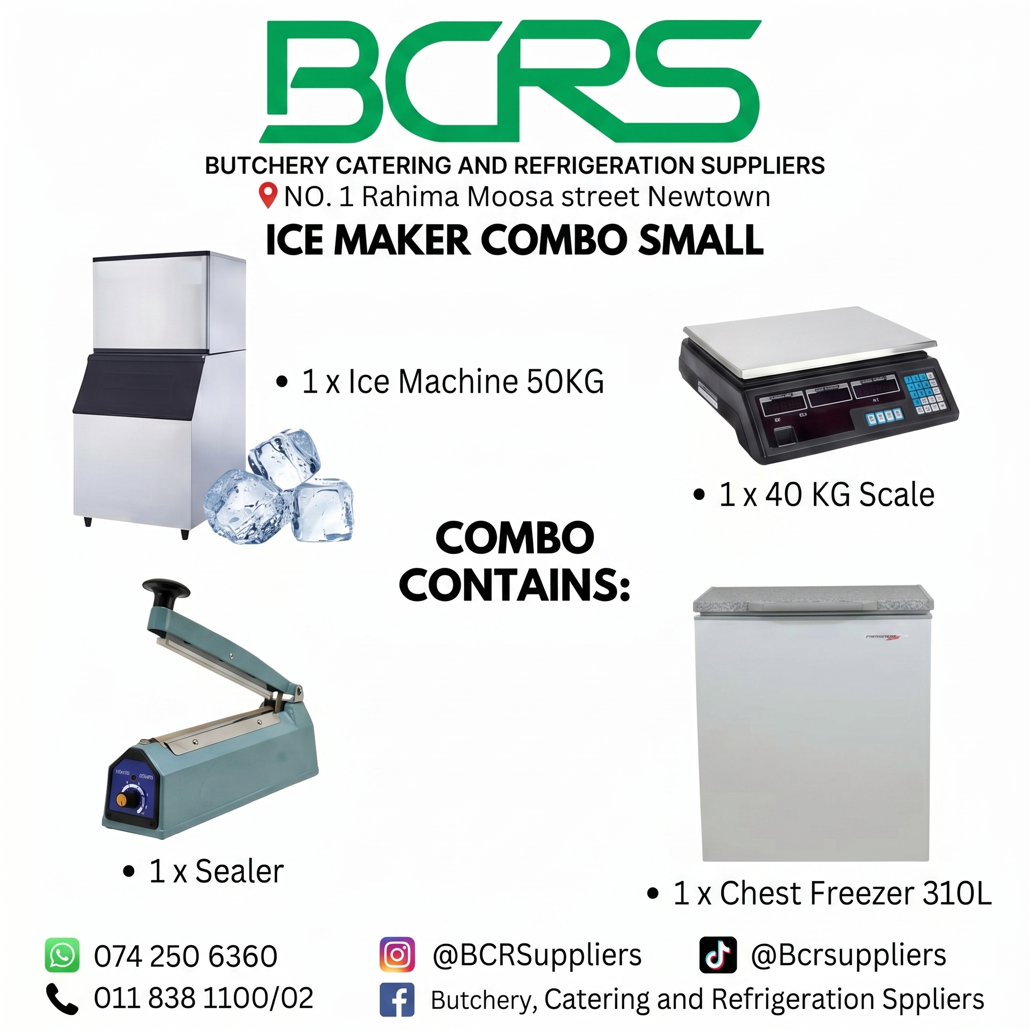Ice Maker Combo Deal
