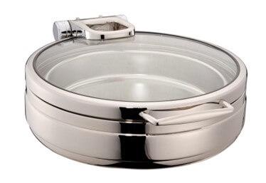 INDUCTION CHAFING DISH ROUND- 6LT,