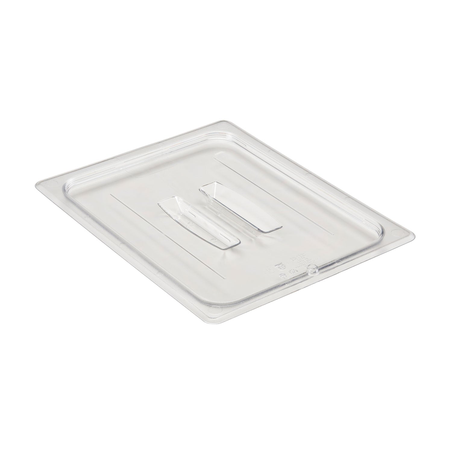 POLYCARBONATE CLEAR LID WITH HANDLE FOR 1/2 PANS