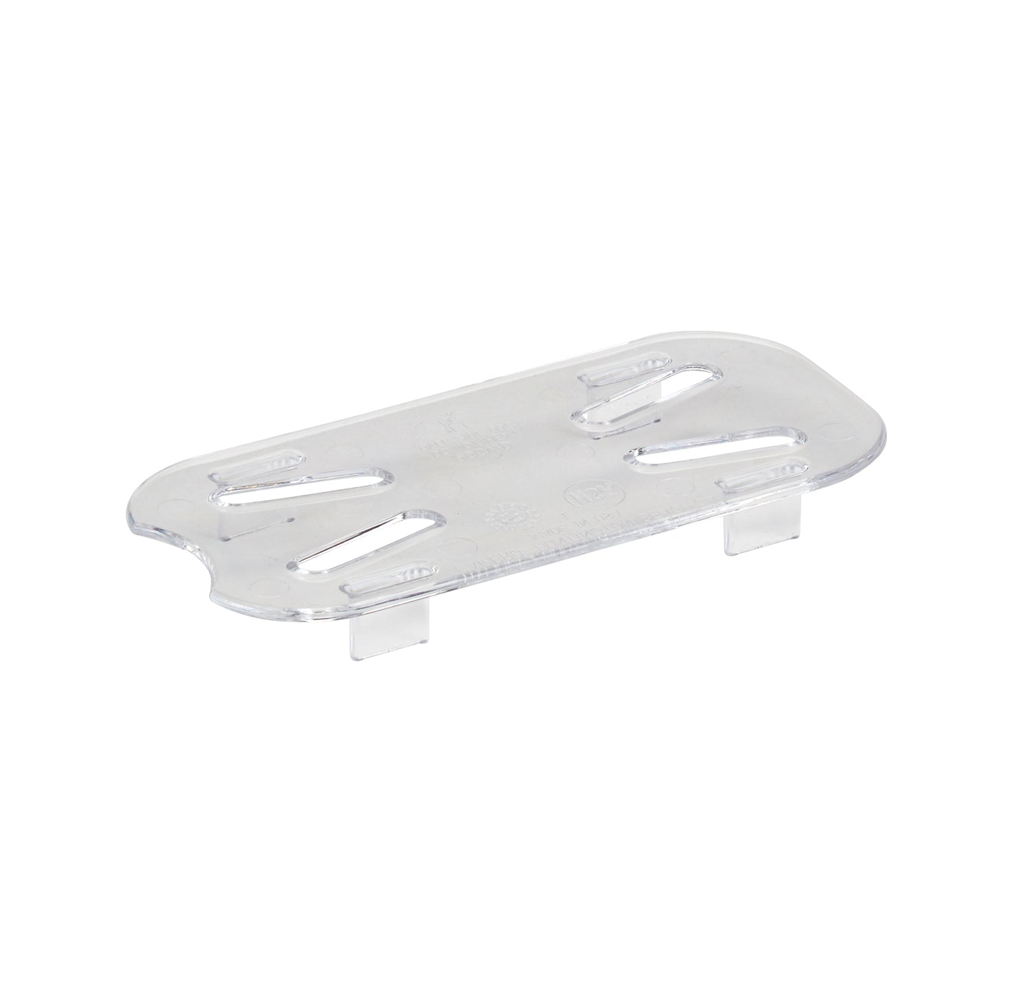 POLYCARBONATE CLEAR DRAIN SHELF FOR 1/9 PANS