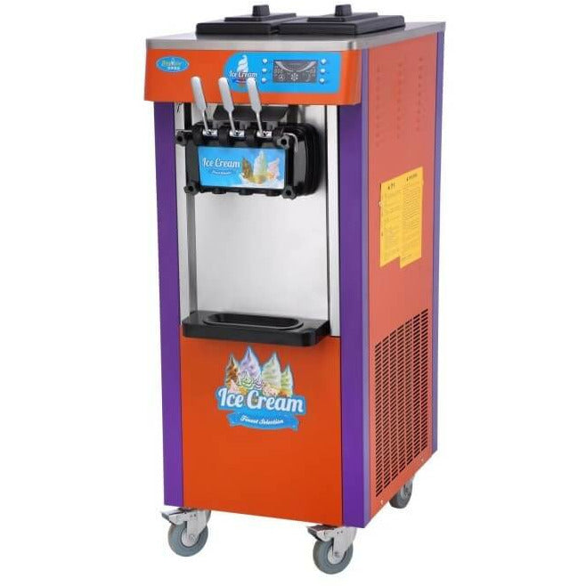 ICE CREAM MACHINE FLOOR MODEL- 2 FLAV- 1 MIX