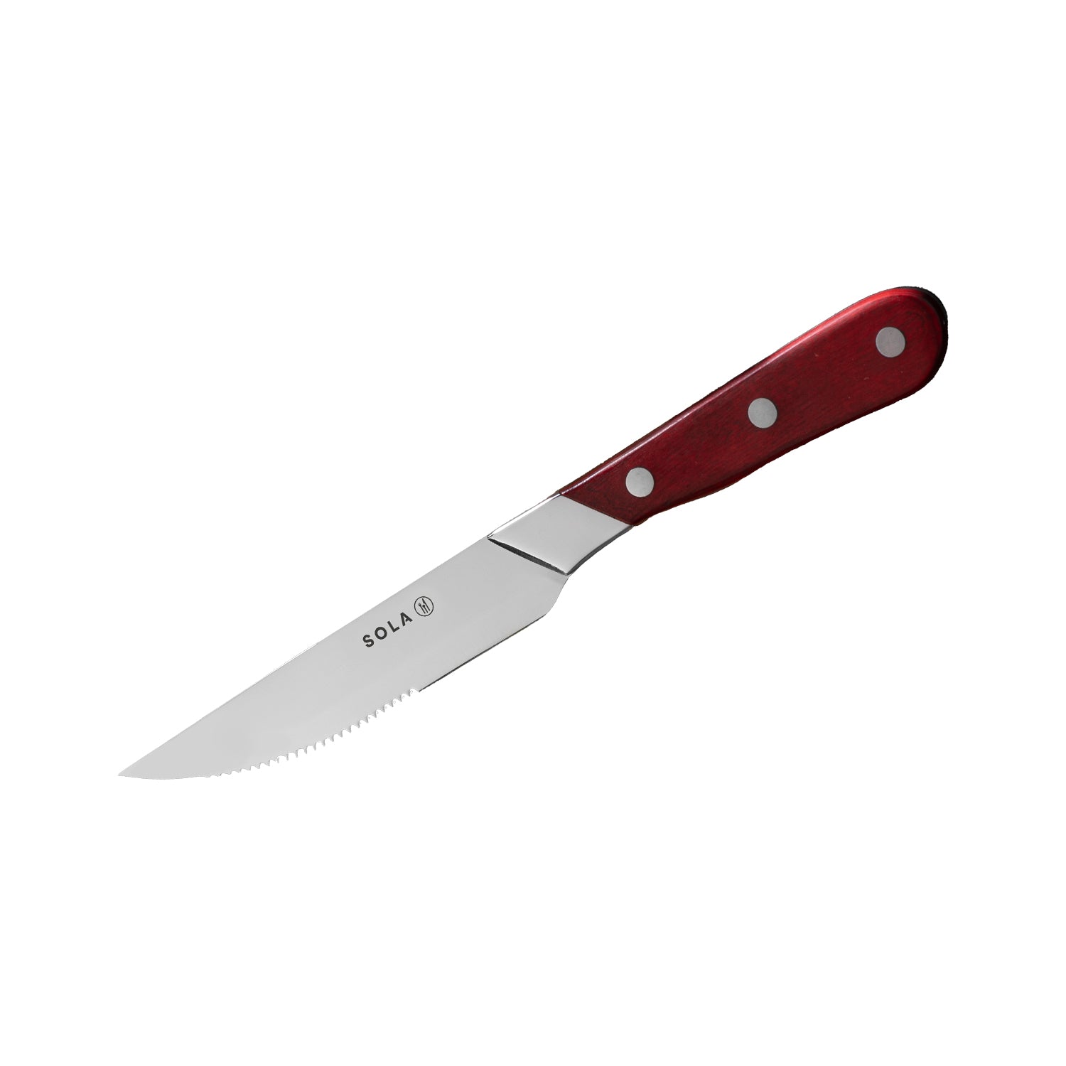 STEAK KNIFE - WOODEN HANDLE