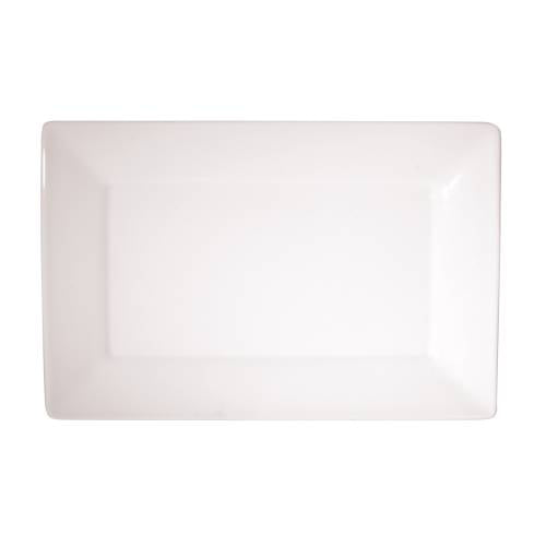 RECTANGULAR PLATE 36 X 23.5CM (6)