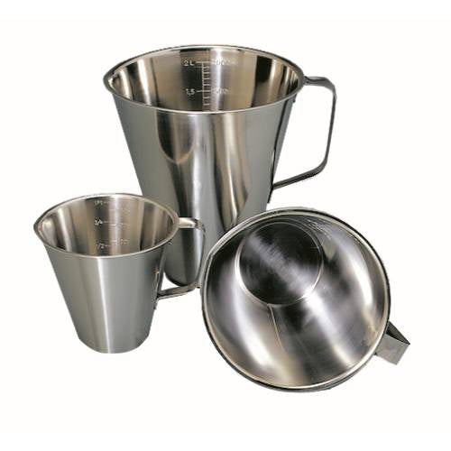MEASURING JUG S/STEEL-2LT