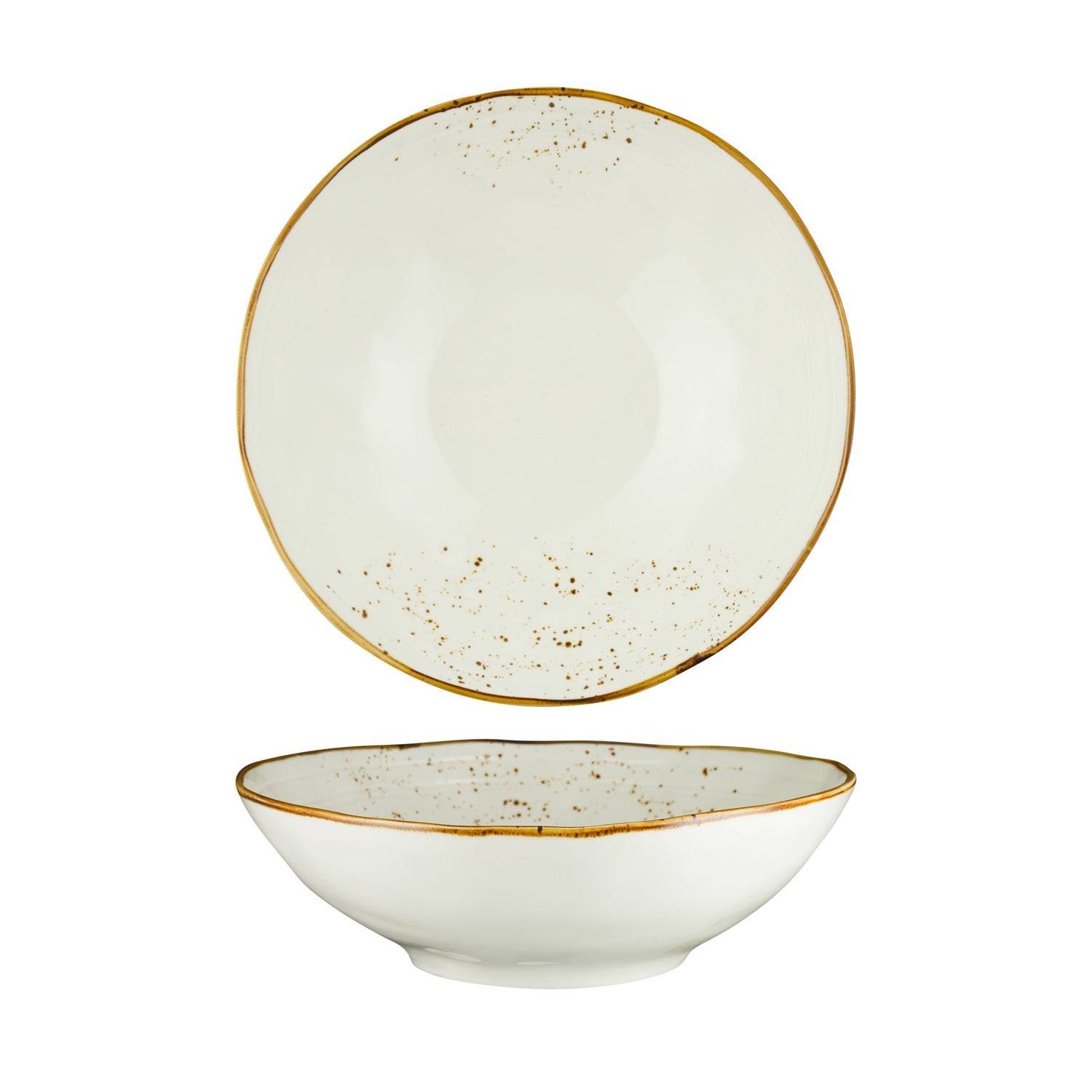 ORGANIC ROUND BOWL - 40.5 X 12.5CM (2)