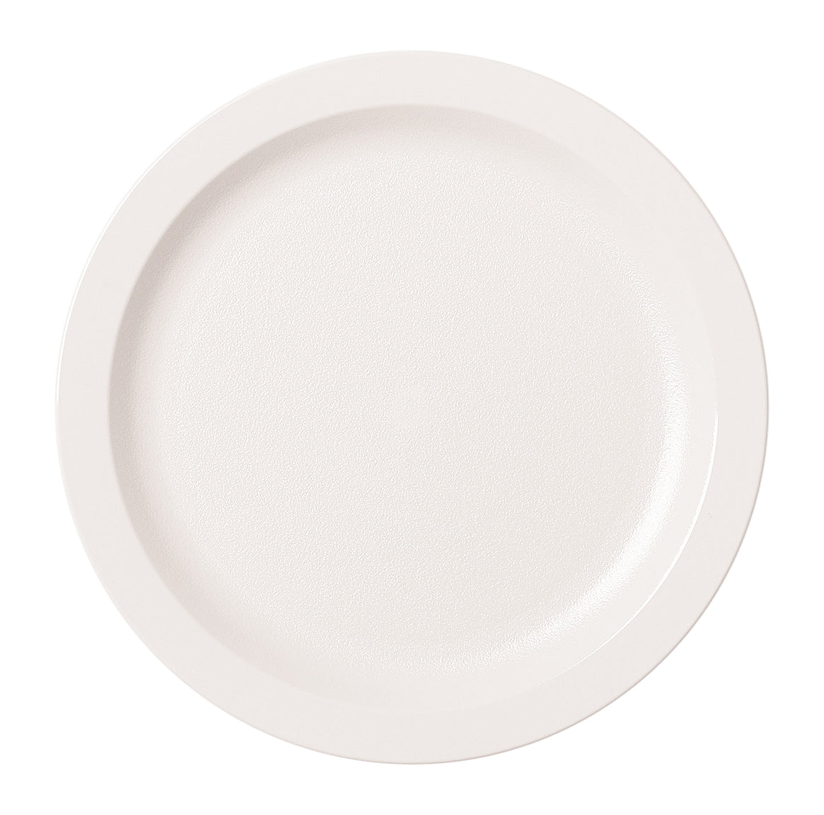 POLYCARBONATE NARROW RIM - DINNER PLATE 22.9CM - WHITE