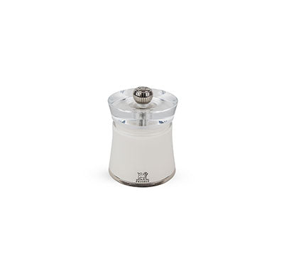 BALI ACRYLIC WHITE 8CM SALT MILL (6)
