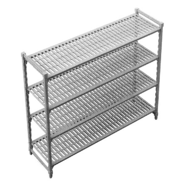 1200 X 450MM X 1800H PLASTIC SHELVING