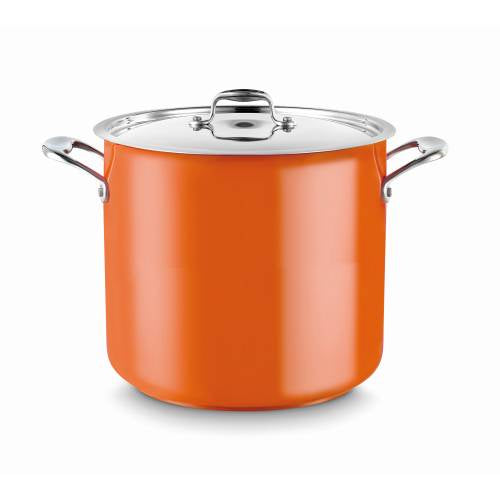 POT (ORANGE) STOCK 13.6L W/LID