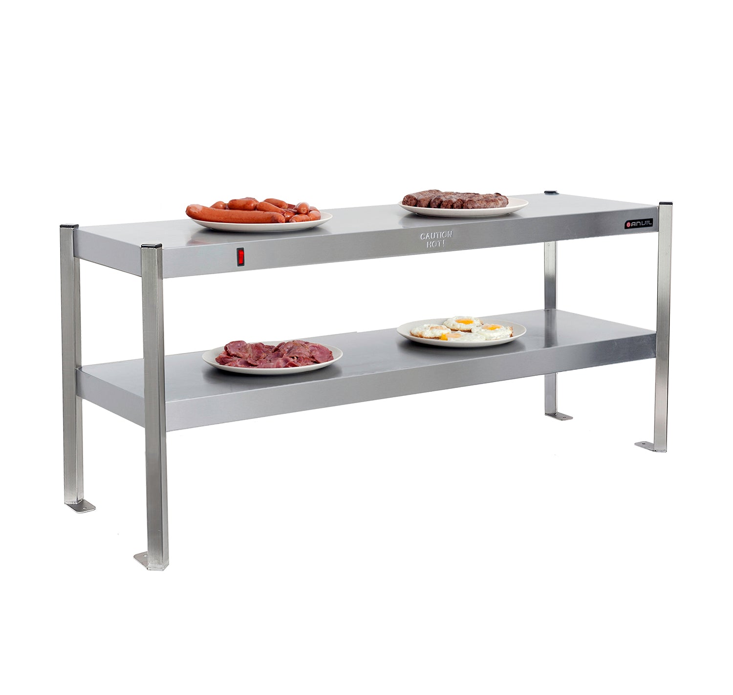 RISER SHELF ANVIL - 1100MM [HEATED]