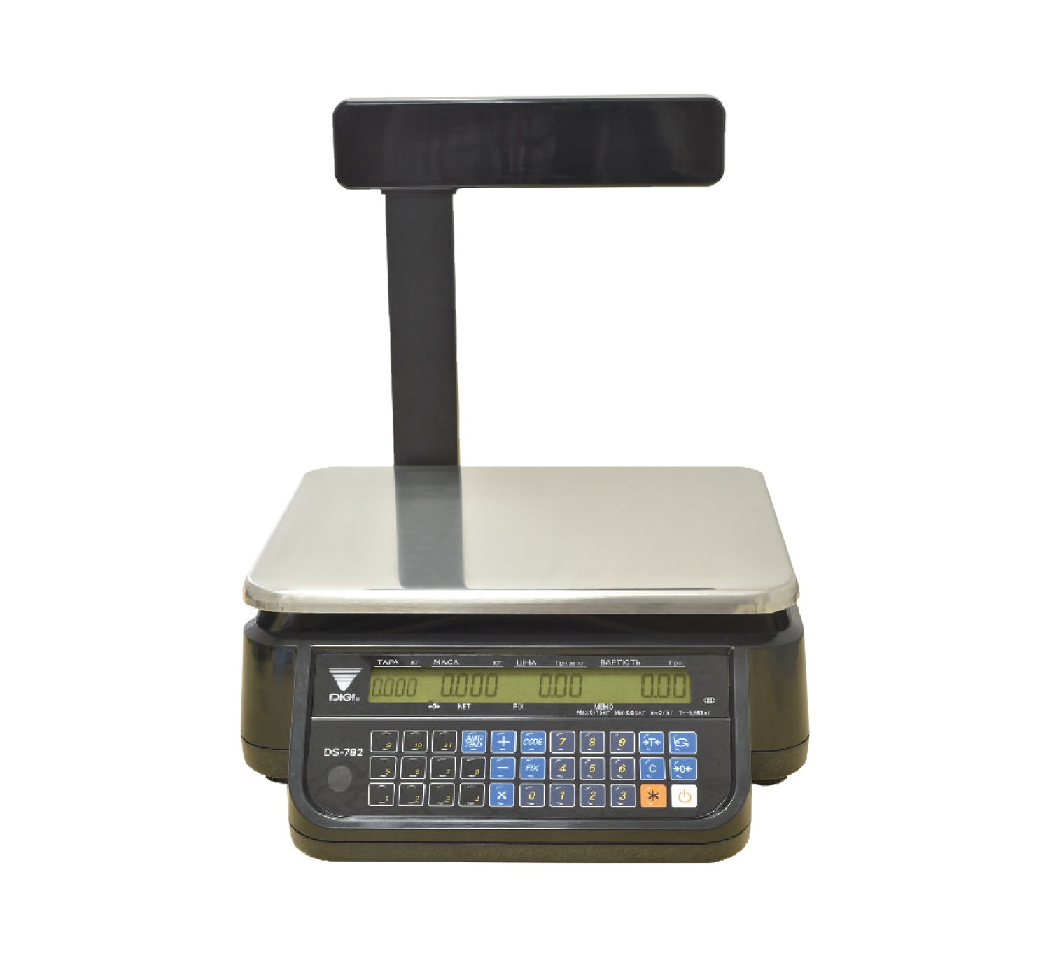 RETAIL SCALE ELECTRONIC - 6/15KG (2/5GR) INCL POLE