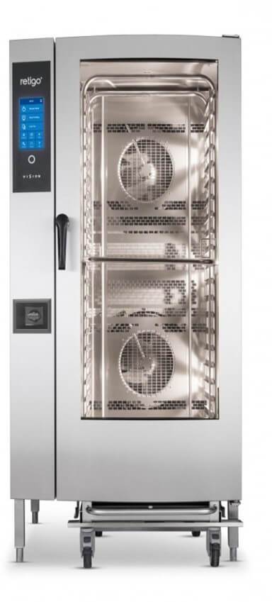 COMBI STEAMER - 20 PAN - BLUE - BOILER - ELECTRIC