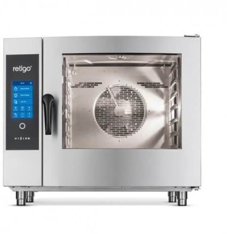 COMBI STEAMER 6 PAN - BLUE - INJECTION - GAS (STAND NOT INCLUDED)