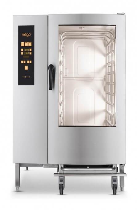 COMBI STEAMER 12 PAN - ORANGE - INJECTION - ELECTRIC