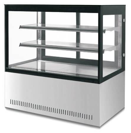 SQUARE GLASS DISPLAY 1800W X D730 X H1200