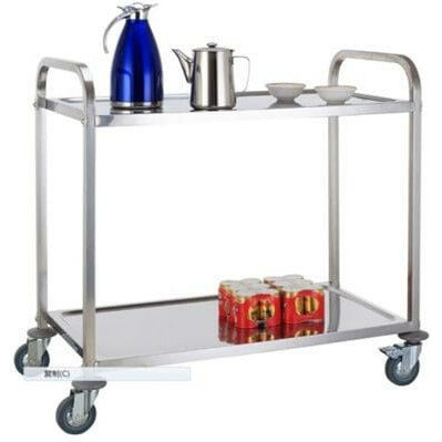 2 TIER TEA TROLLEY