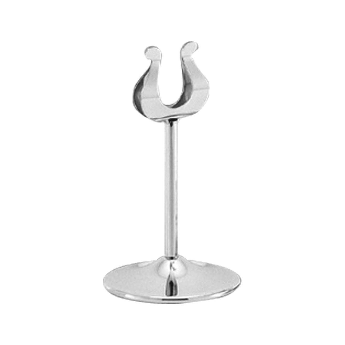 TABLE NUMBER STAND - S/STEEL - 100MM
