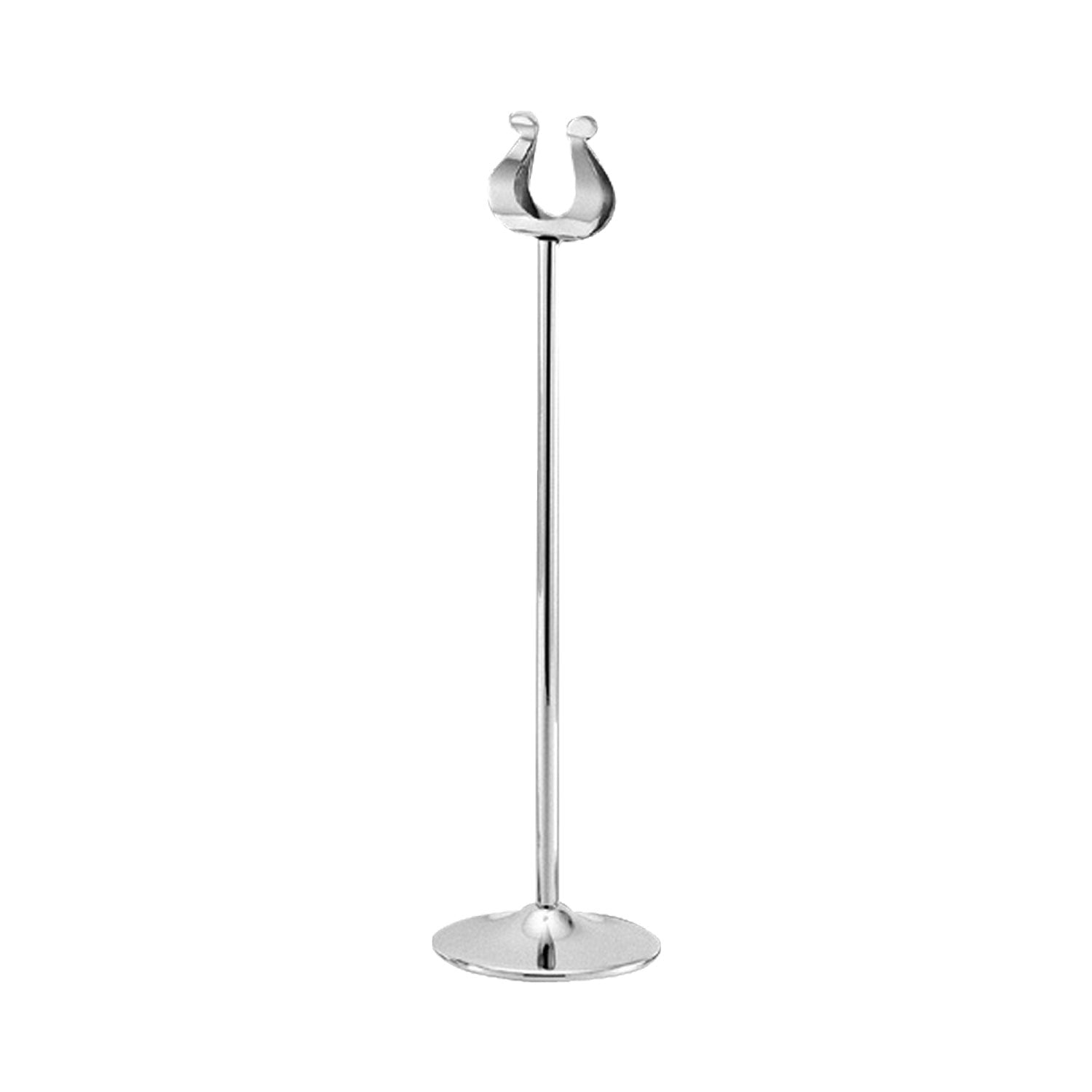 TABLE NUMBER STAND - S/STEEL - 300MM