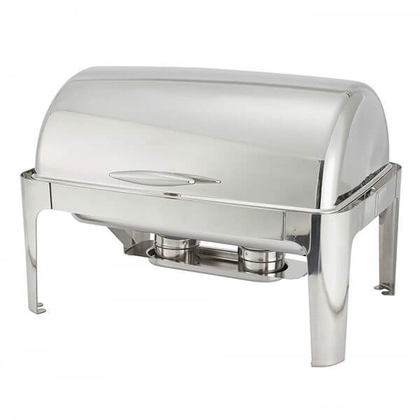 CHAFER ECONOMY ROLL TOP RECTANGULAR