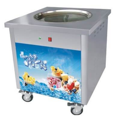FRIED ICE CREAM ROLL MACHINE