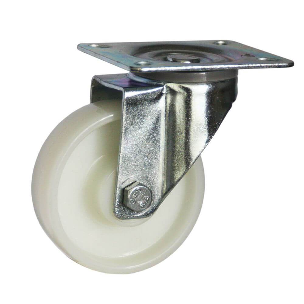 Swivel castor for Chrome  & Epoxy shelving