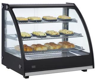 COUNTER TOP HEATED DISPLAY 779 X 590 X 685MM (CURVED)